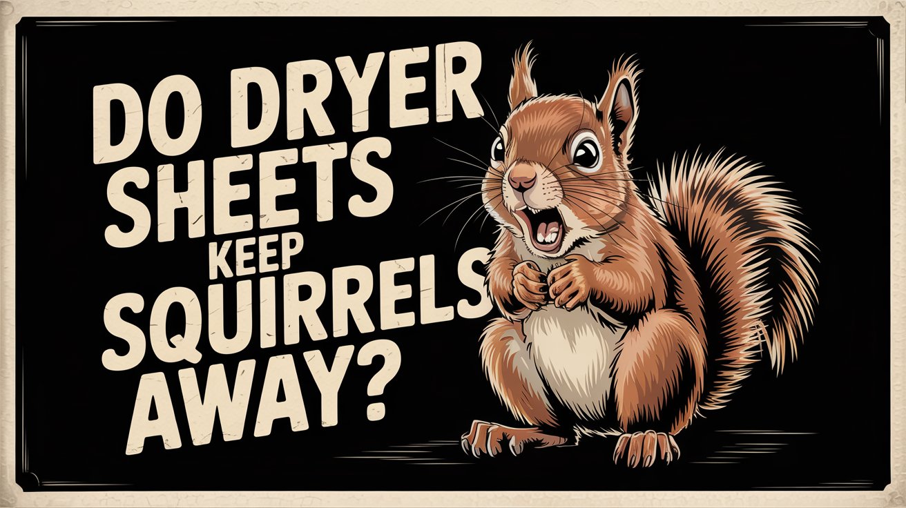 Do Dryer Sheets Keep Squirrels Away?