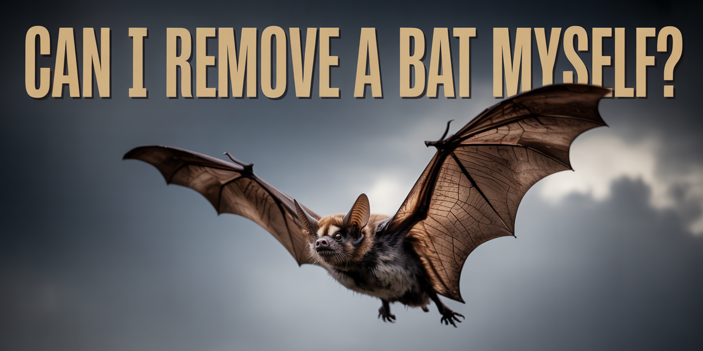 Can I remove a bat myself?