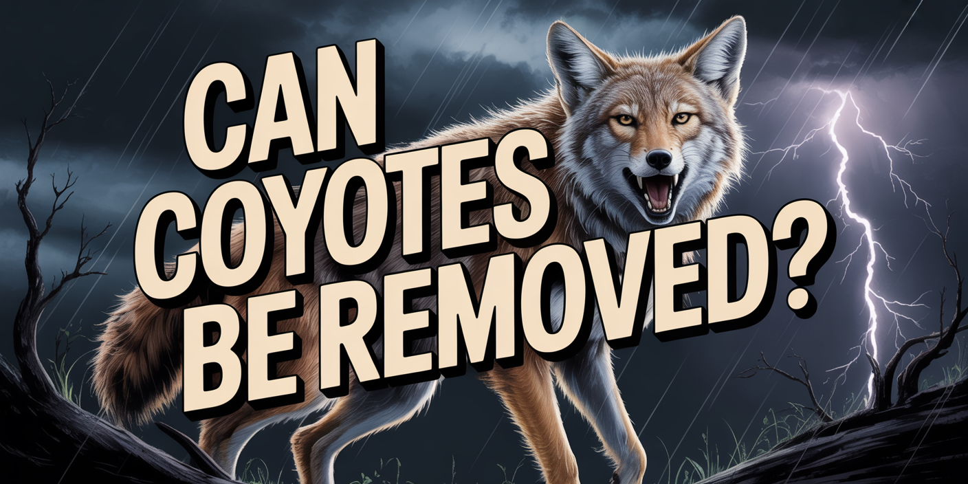 Can coyotes be removed?