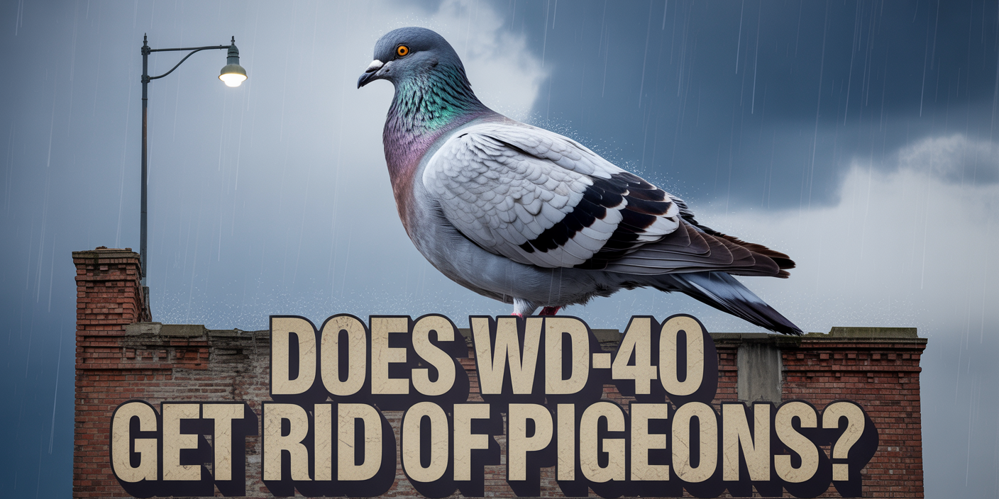 Does WD-40 get rid of pigeons?
