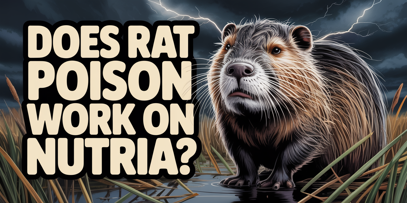 Does rat poison work on nutria?