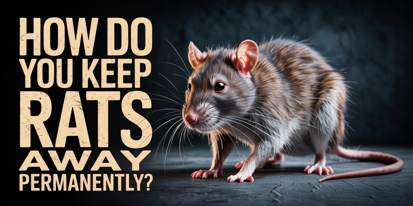 How do you keep rats away permanently?