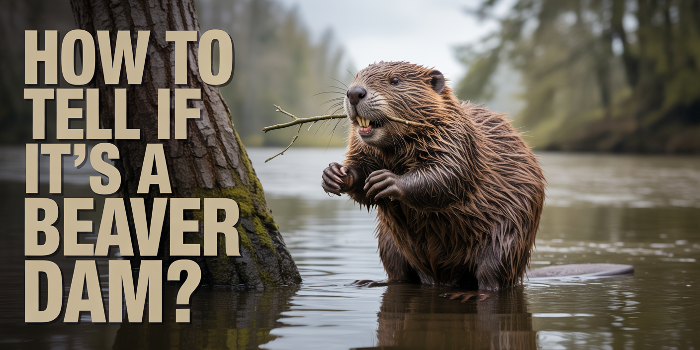 How to tell if it’s a beaver dam?