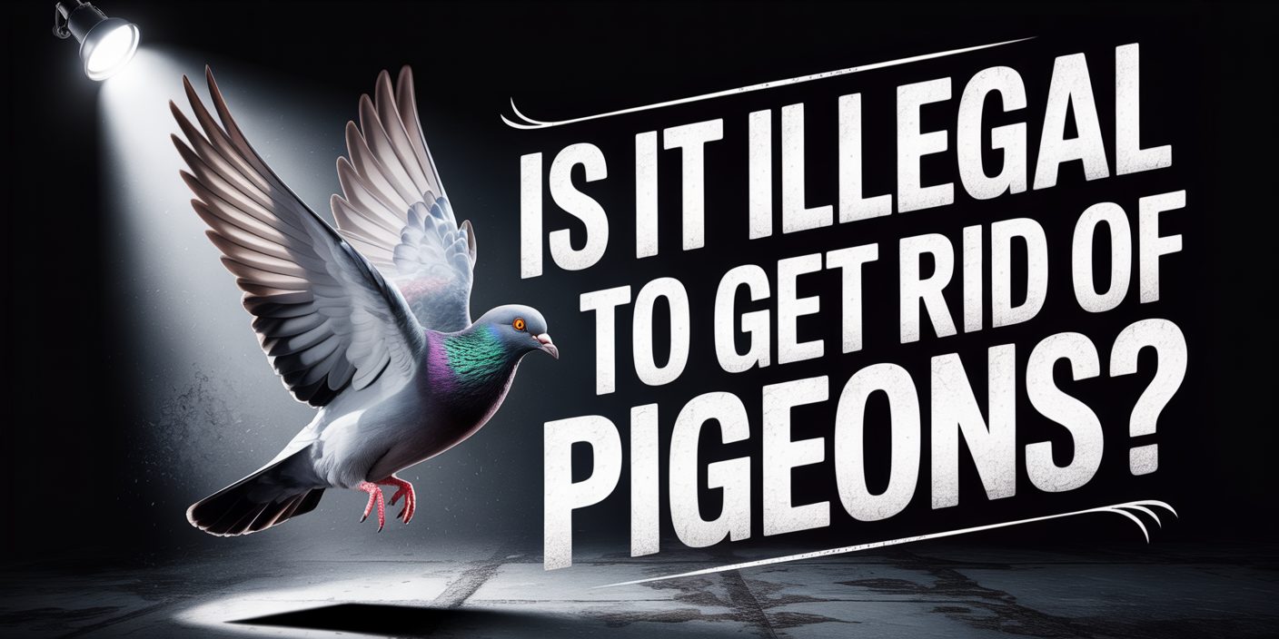 Is it illegal to get rid of pigeons?