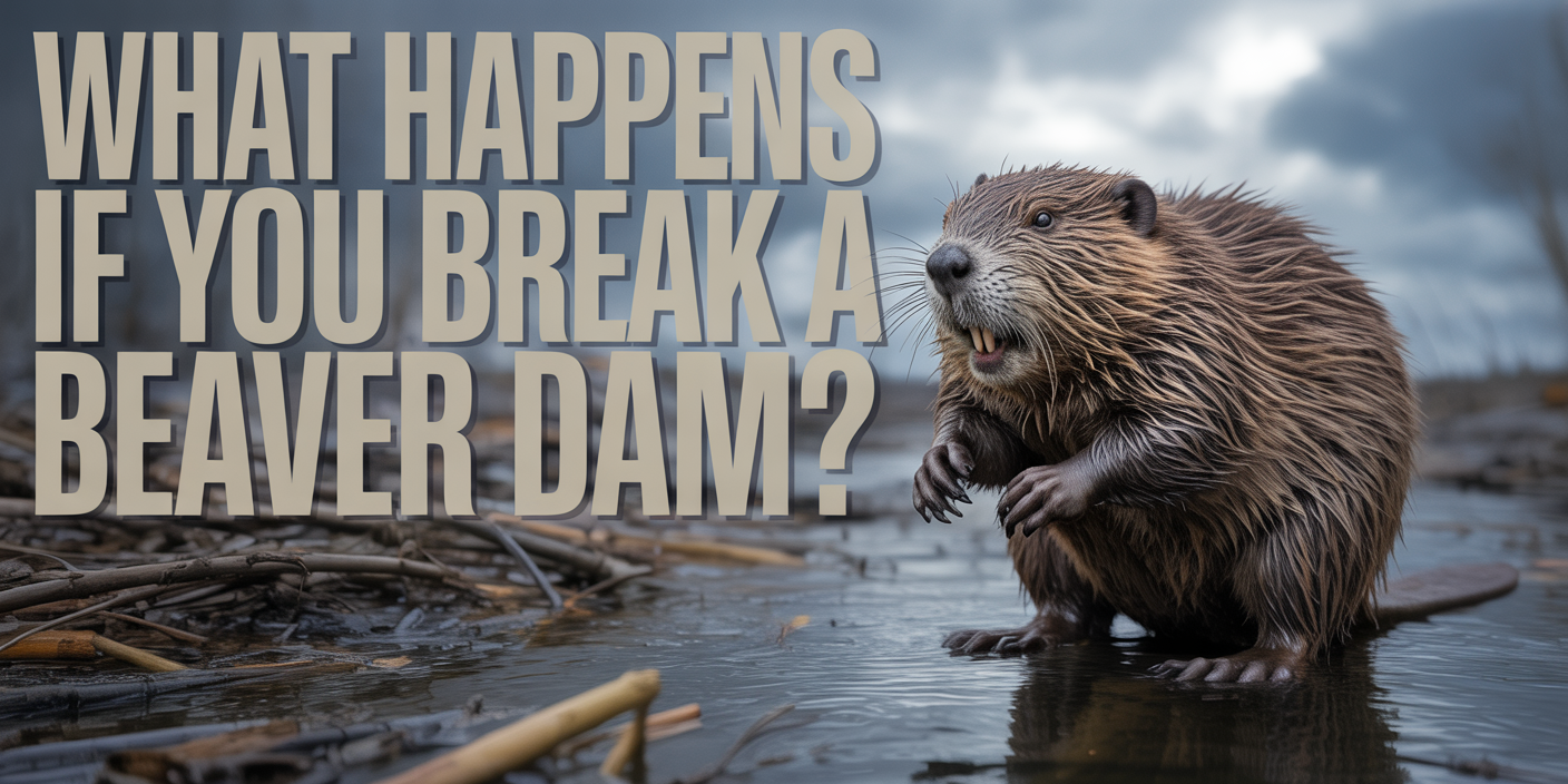 What happens if you break a beaver dam?