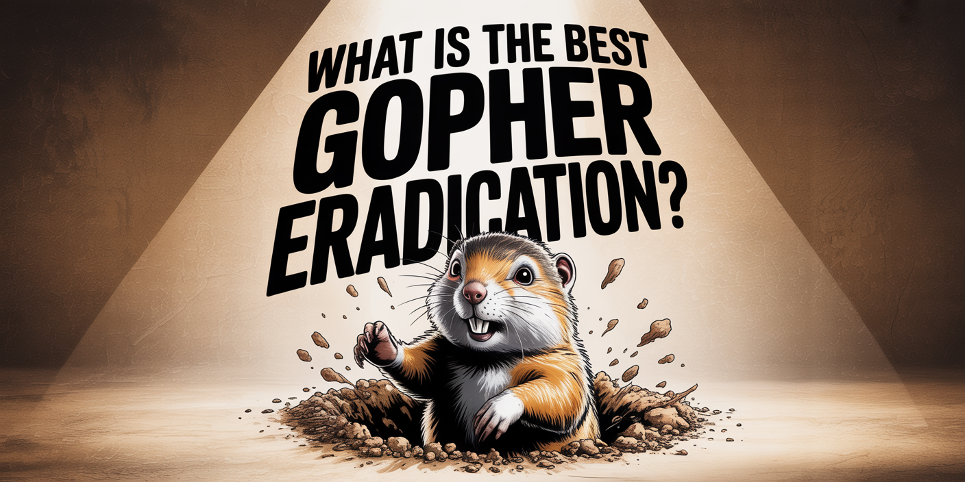 What is the best gopher eradication?