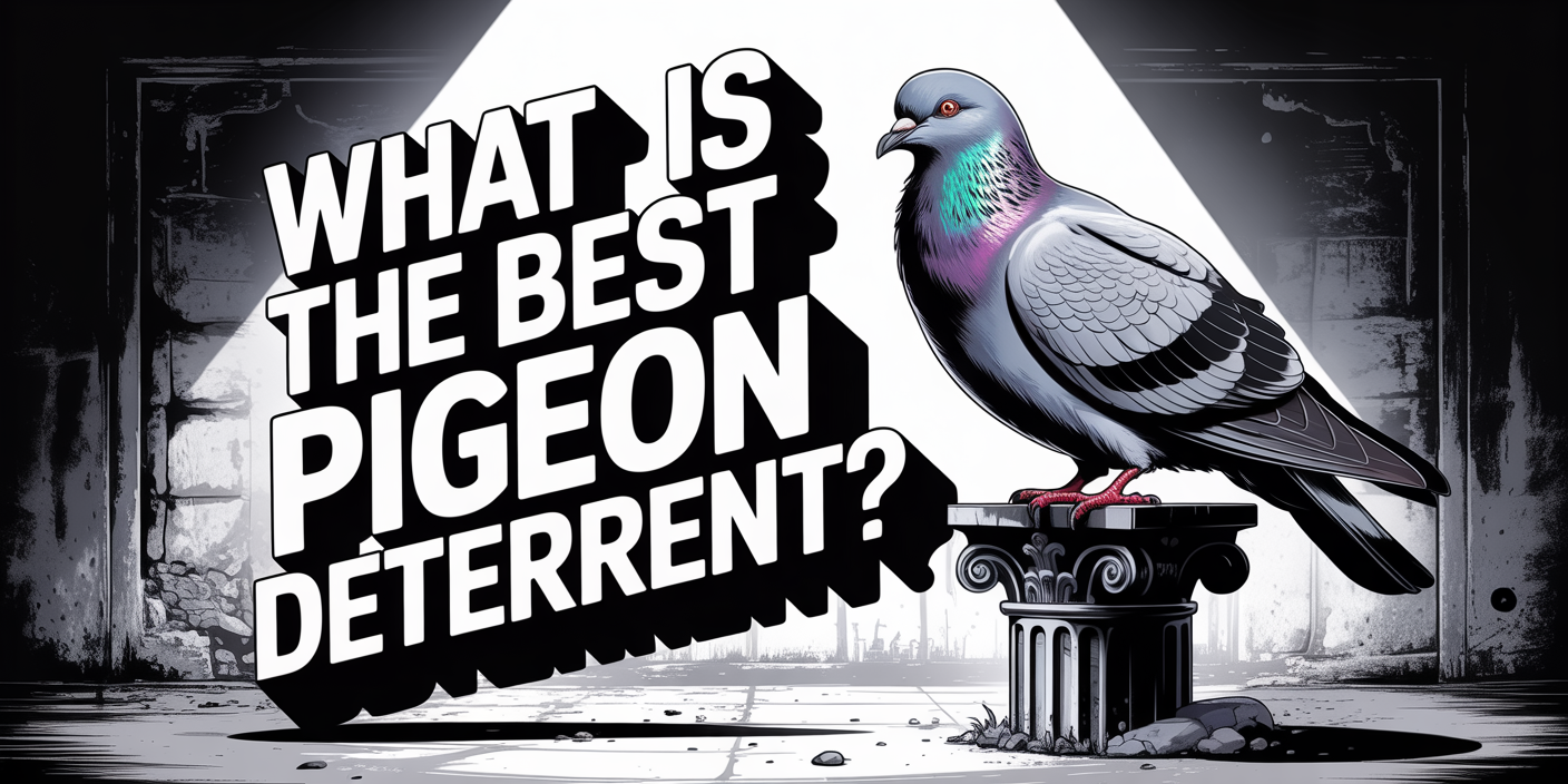 What is the best pigeon deterrent?