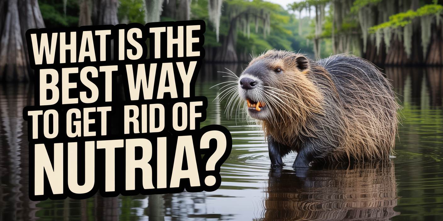 What is the best way to get rid of nutria?