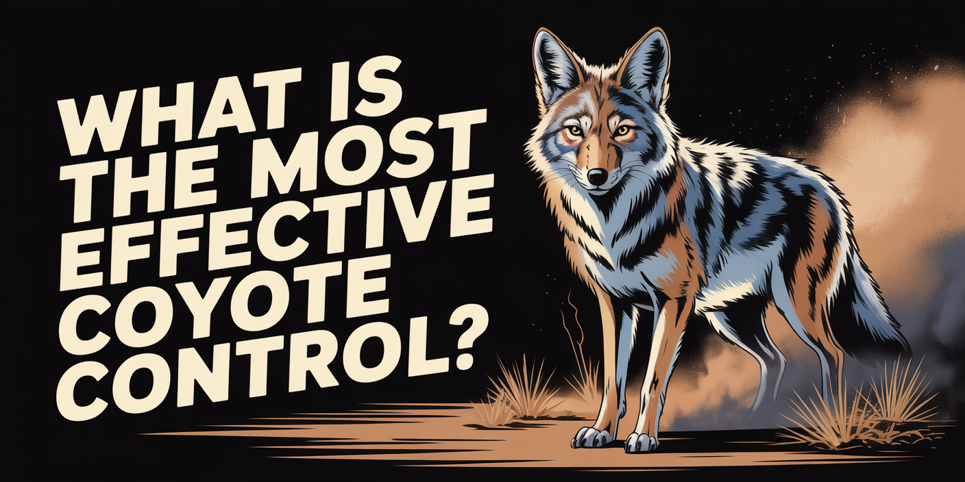 What is the most effective coyote control?