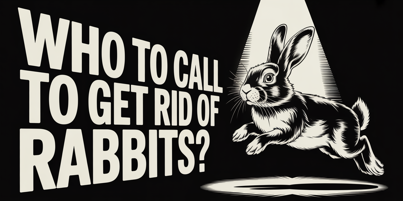 Who to call to get rid of rabbits?