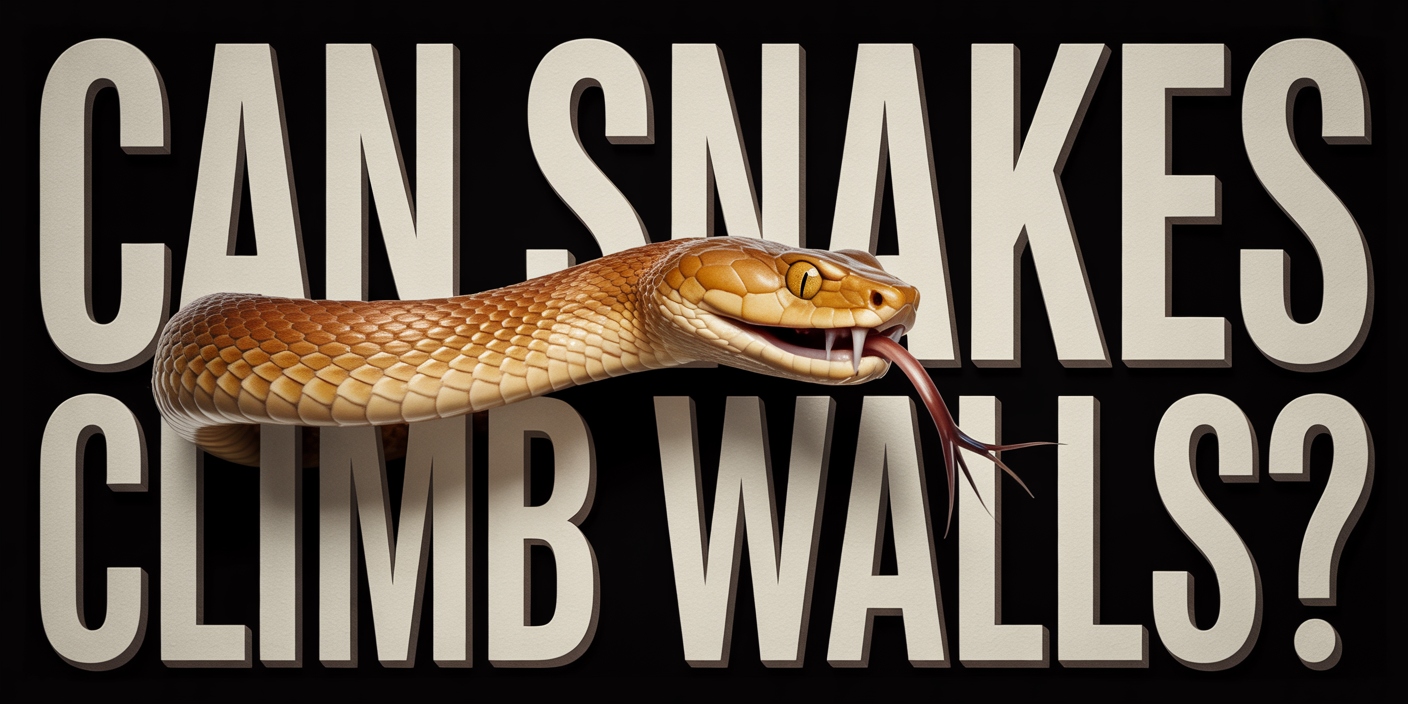 Can Snakes Climb Walls?
