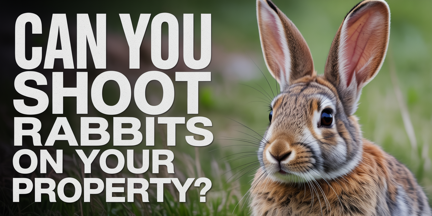 Can you shoot rabbits on your property?