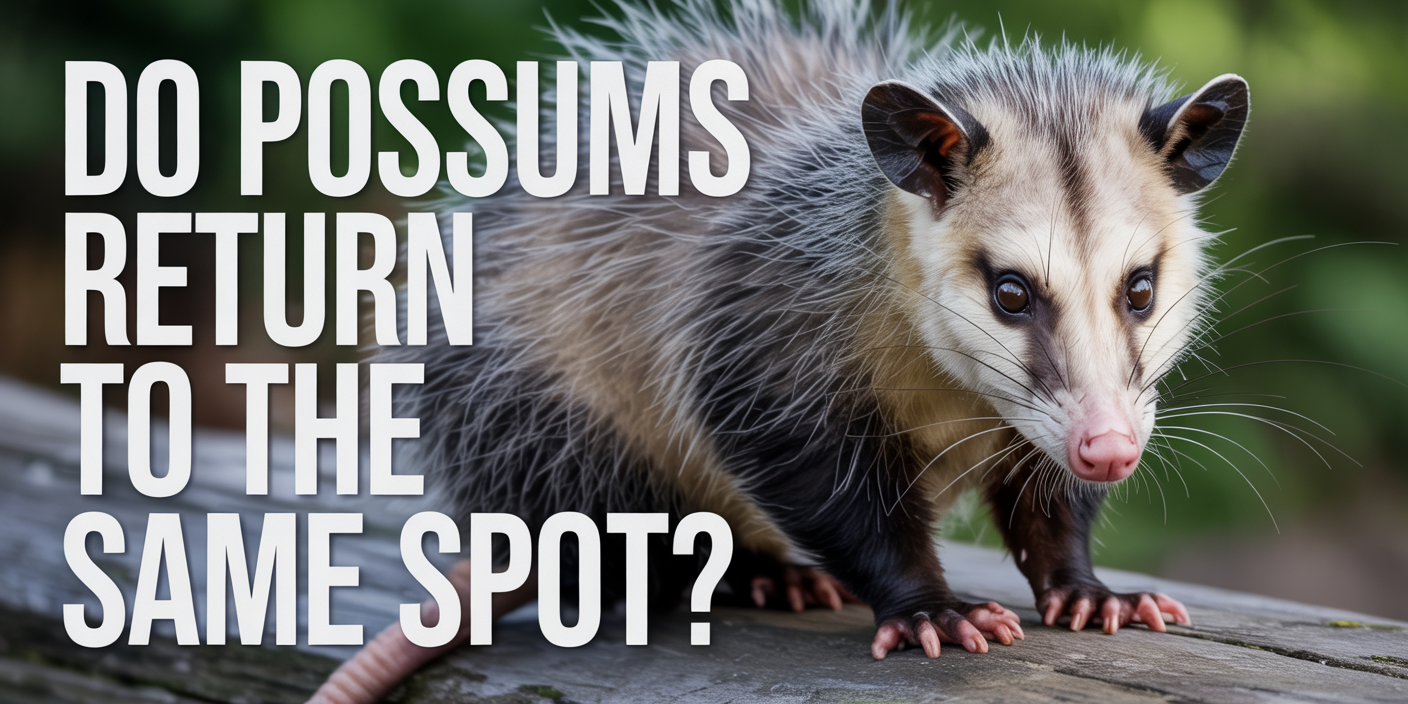 Do Possums Return to the Same Spot?