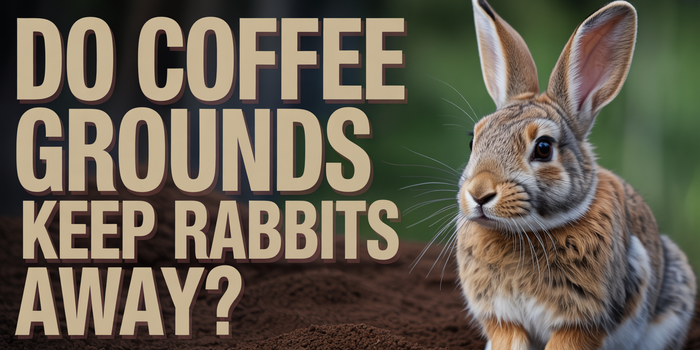 Do coffee grounds keep rabbits away?