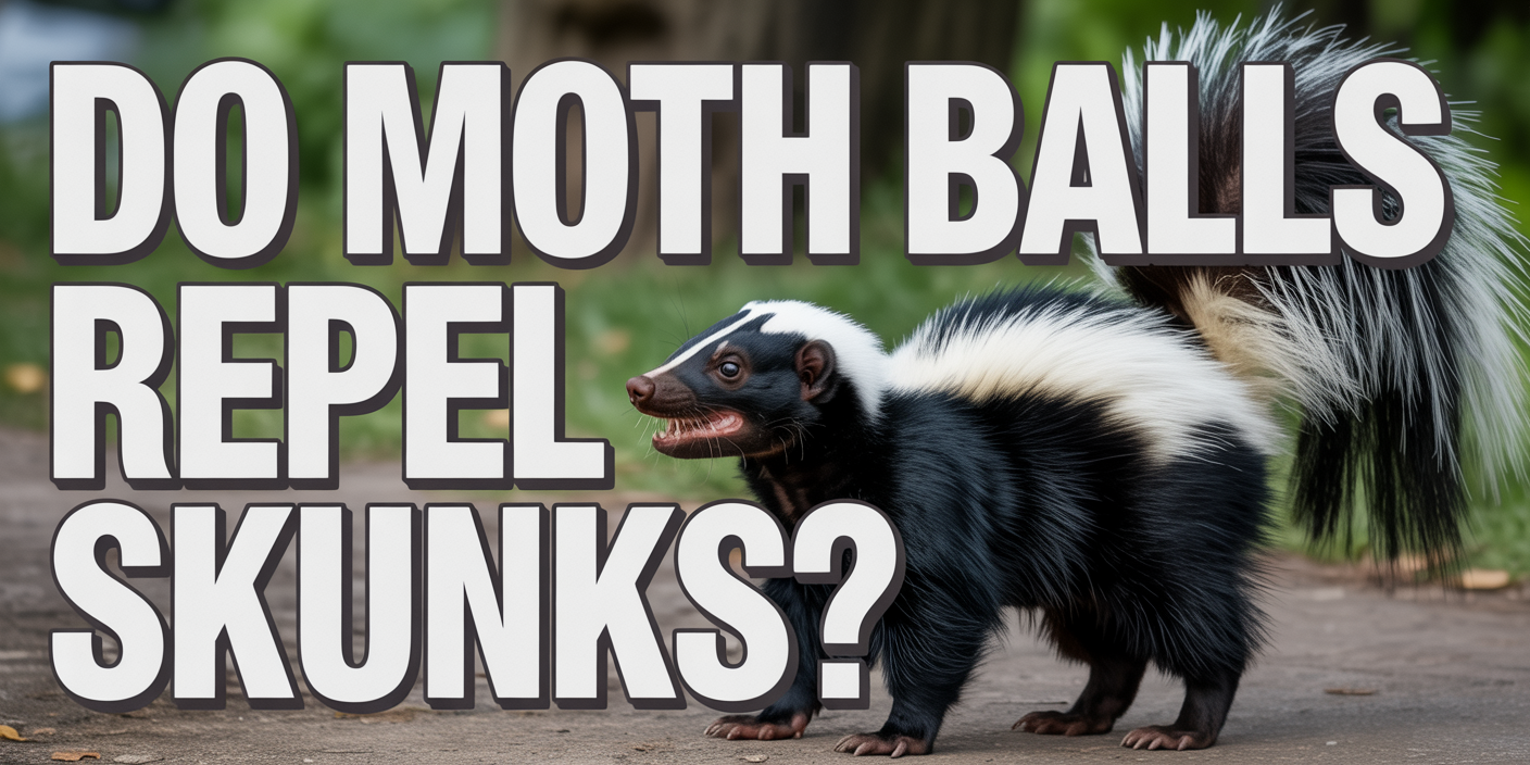 Do moth balls repel skunks?