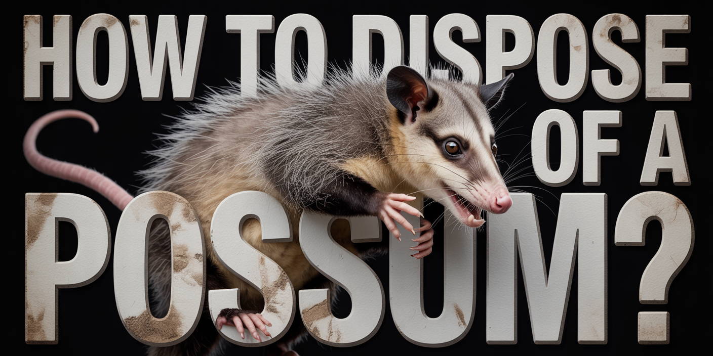 How to dispose of a possum?