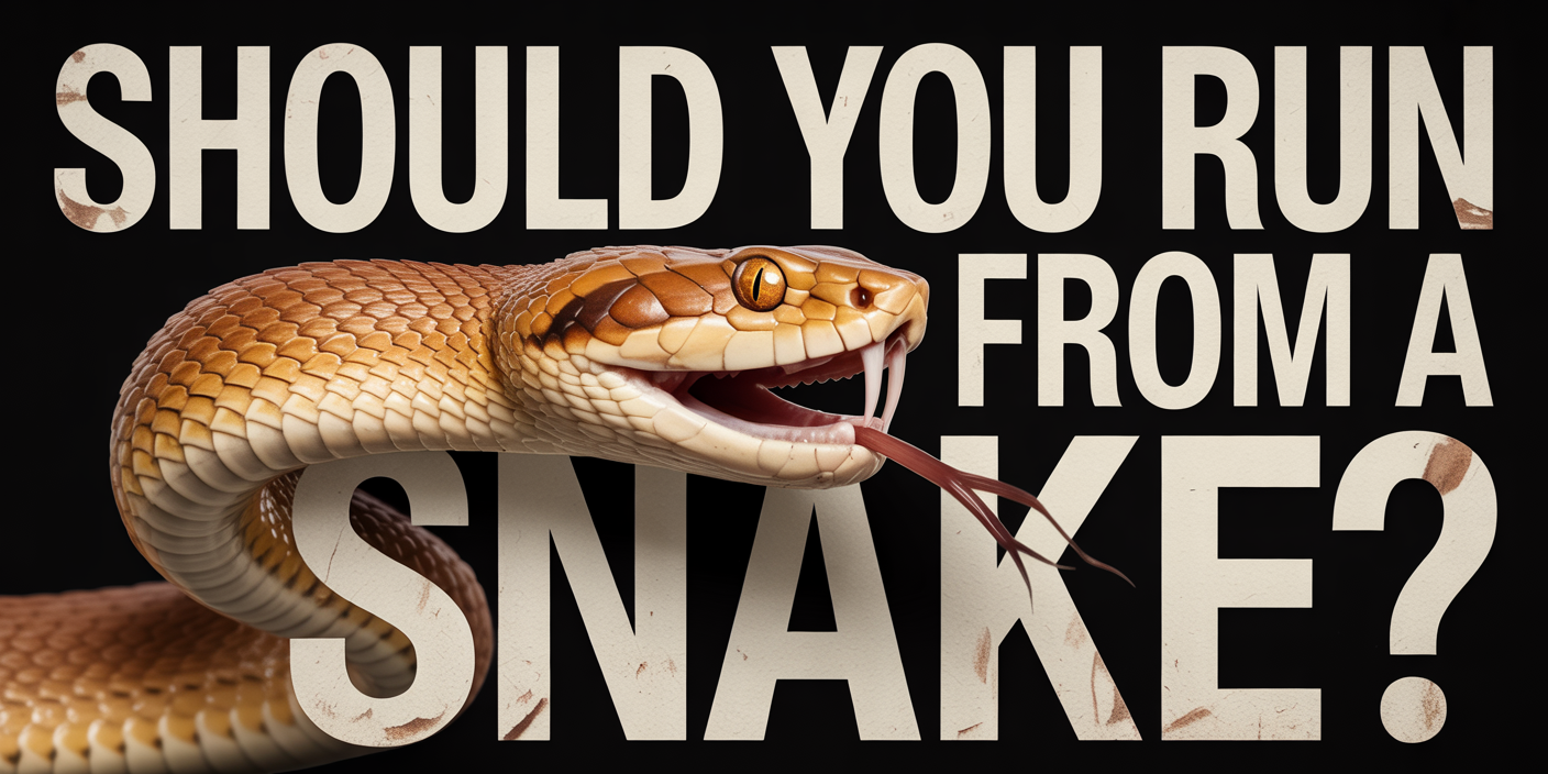 Should you Run from a Snake?