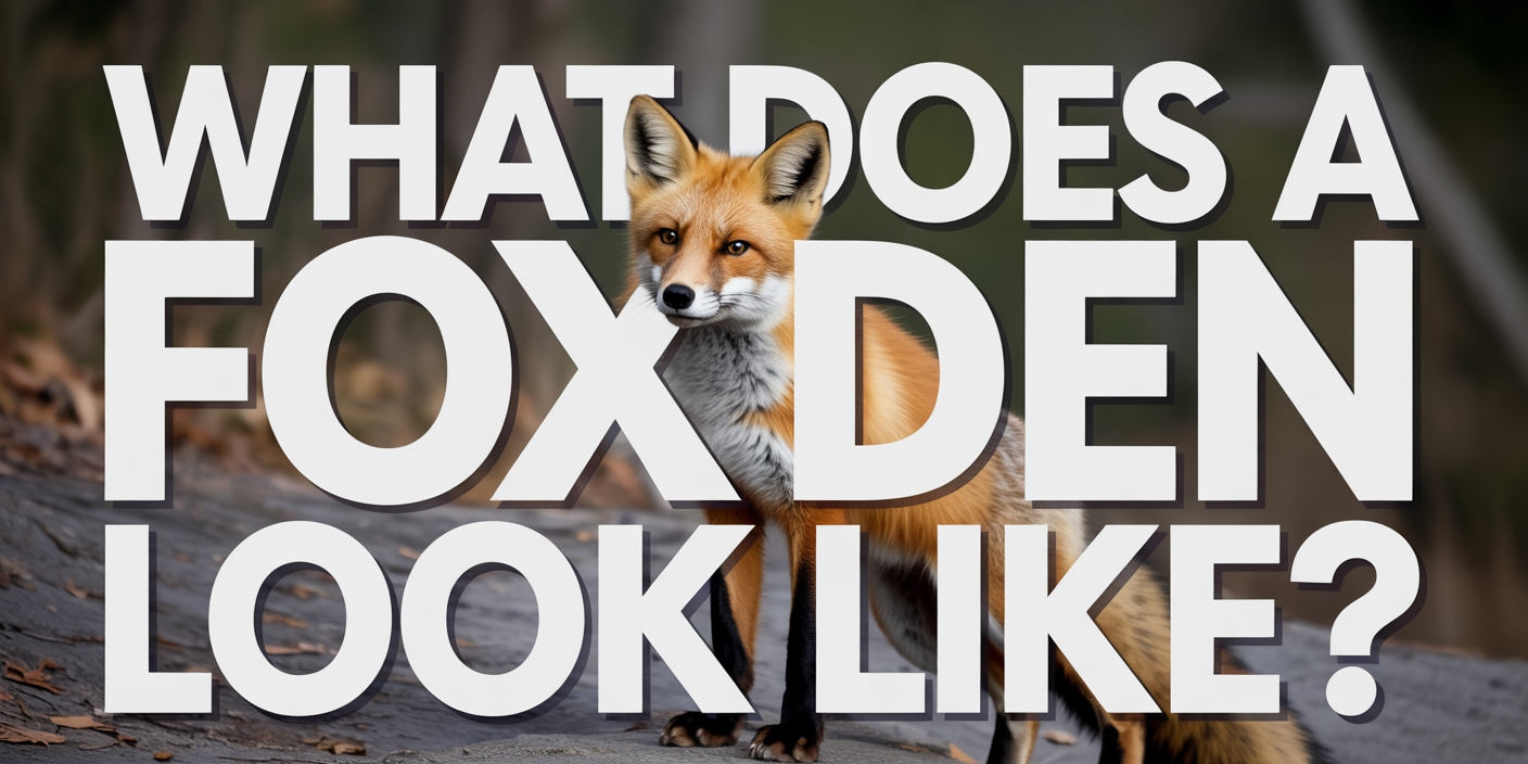 What Does a Fox Den Look Like?