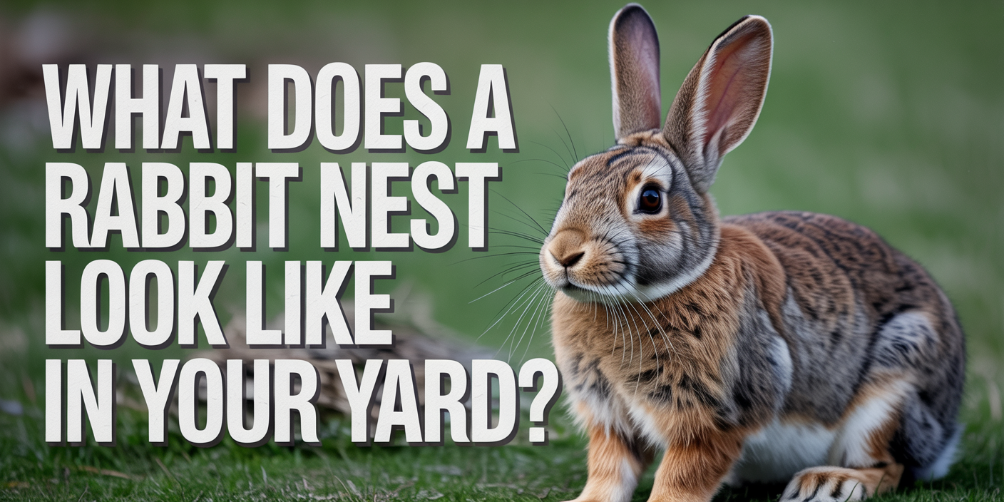 What Does a Rabbit Nest Look Like in Your Yard?