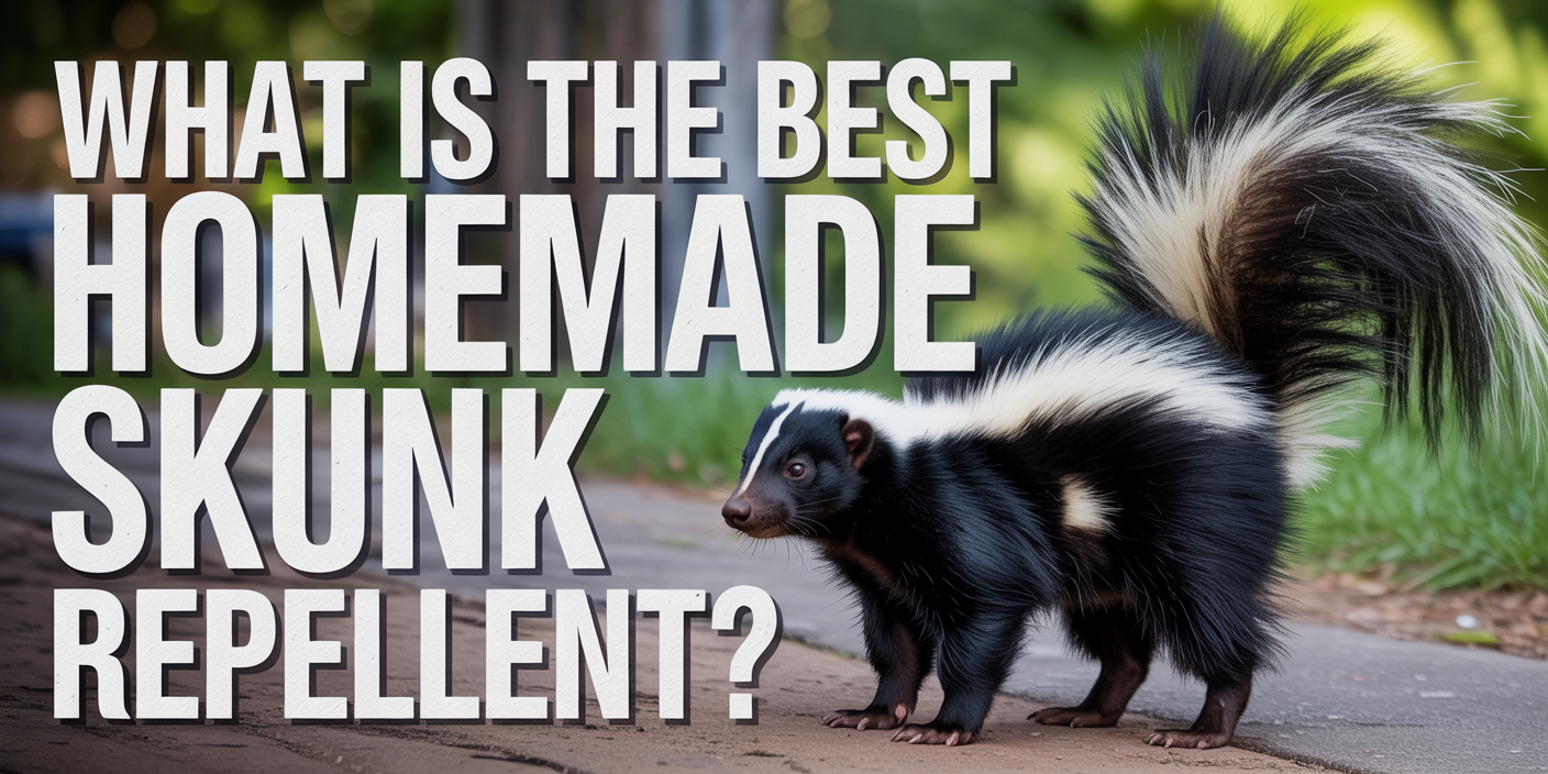 What is the best homemade skunk repellent?