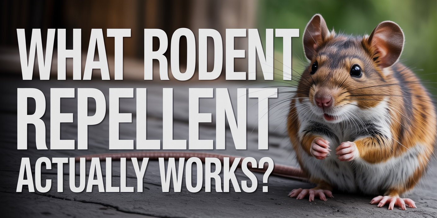 What rodent repellent actually works?