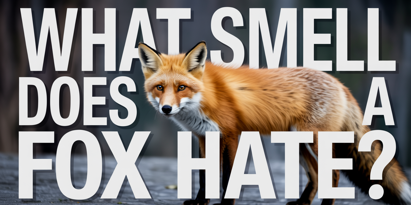 What smell does a fox hate?