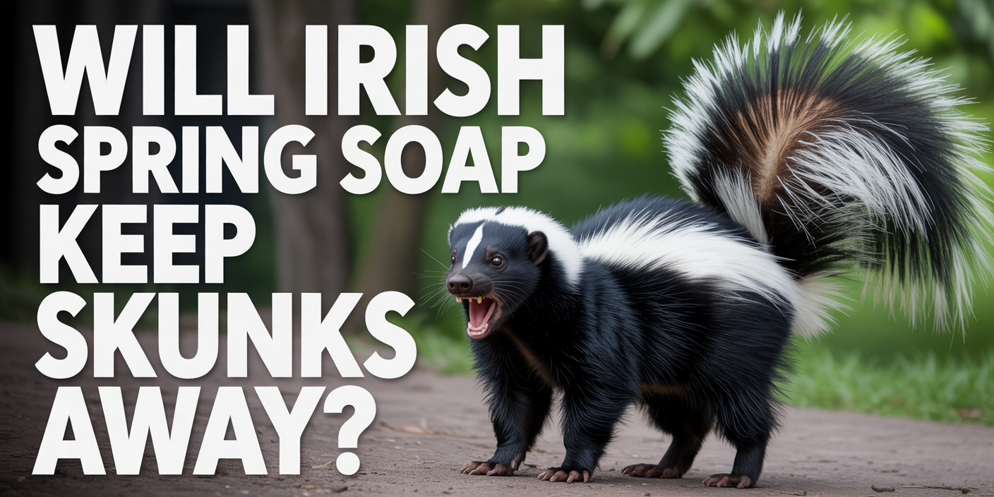 Will Irish Spring Soap keep skunks away?